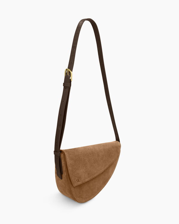 Rebel Cross Body - suede sand