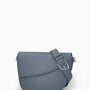 Rebel Saddle Bag - soft touch steel blue