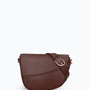 Rebel Saddle Bag - soft touch chestnut brown