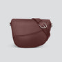 Rebel Saddle Bag - soft touch garnet brown