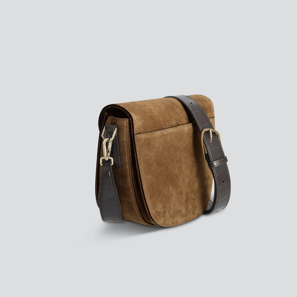 Rebel Saddle Bag - suede sand