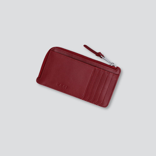 Rebel Cardholder - soft touch dahlia red