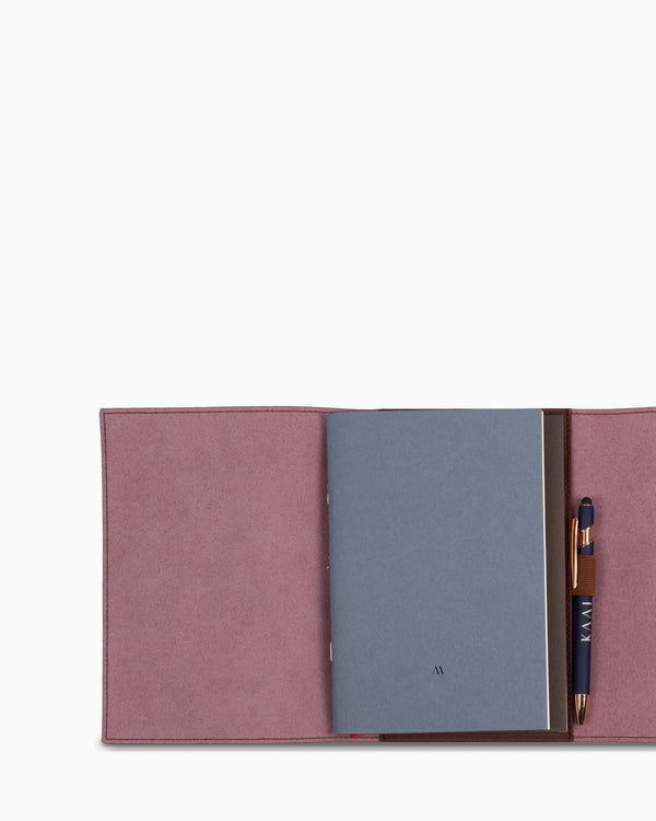 KAAI Stories Leather Journal - chestnut brown