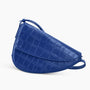 Rebel Cross Body  - soft croco indigo blue