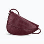 Rebel Cross Body  - soft croco merlot