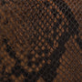 Ikon Clutch - snake dark brown