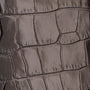 Midi Loop - soft croco espresso