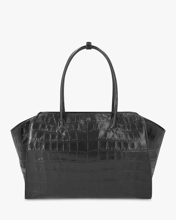 Voyager - soft croco black