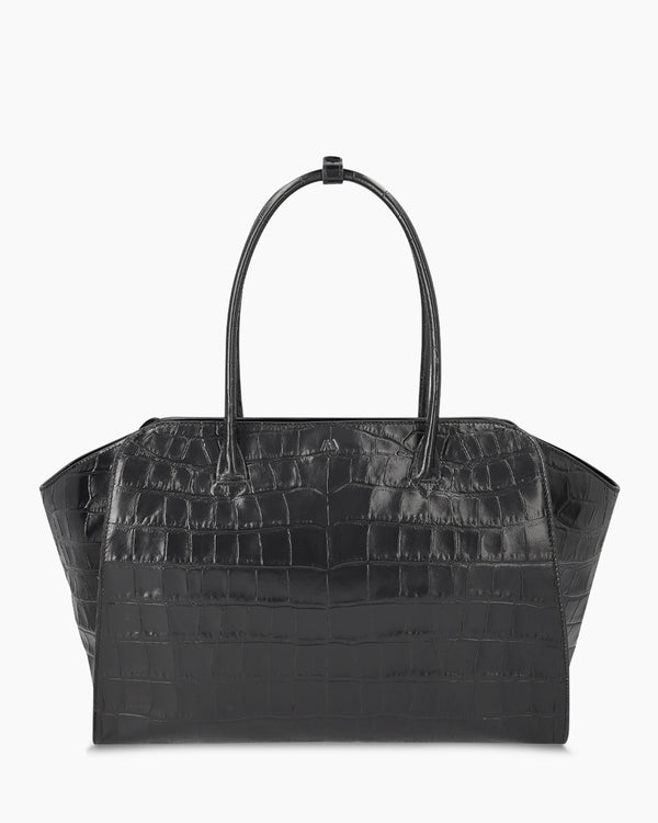 Voyager - soft croco black